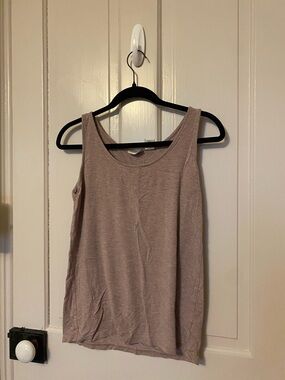mercer & madison Scoop Neck Tank Top - Mauve